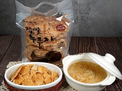 황동판에 구운 찹쌀누룽지 1kg