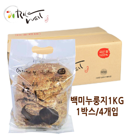 백미누룽지1kg*4개(1박스)