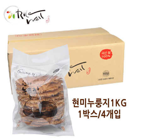 현미누룽지1kg*4개(1박스)