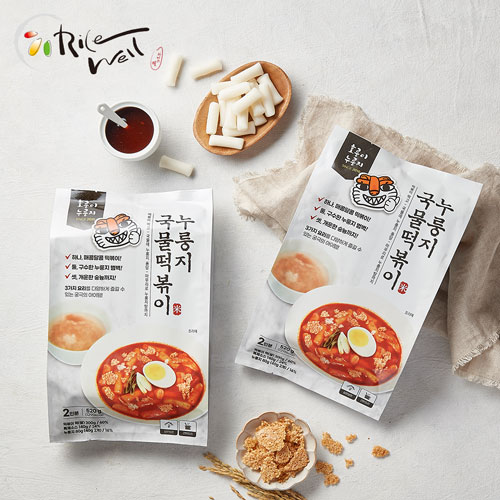 호룽이누룽지 국물떡볶이520g