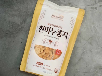 쌀눈이 살아있는 현미누룽지 500g